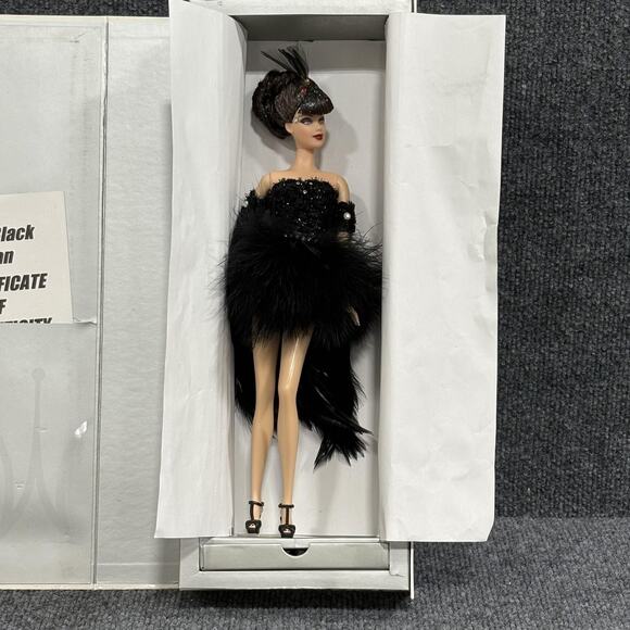 Fashion Royalty Black Swan Doll Jason Wu Francesco Catalano Box COA Collector - Picture 2 of 14